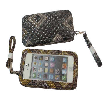 Fashionable Cellphone Cases for iPhone 5, Made of PVC Material, Various Colors Available