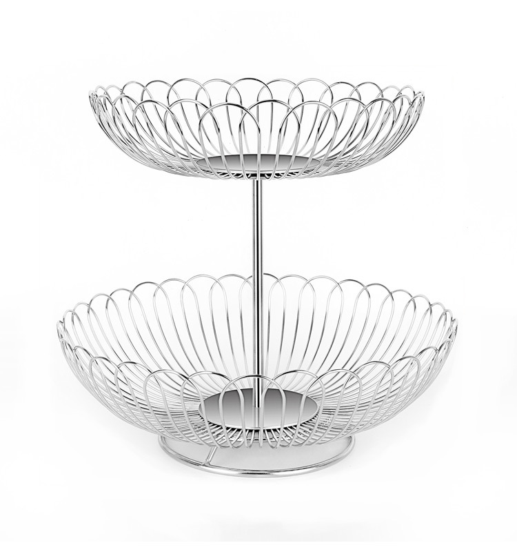 Anti-Corrosive OEM Design Stainless Steel Fruit Basket