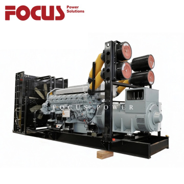 শিল্প ব্যবহারের জন্য টেকসই মিতসুবিশি ডিজেল জেনারেটর সেট