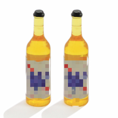 36mm grappige hars biermodellen simulatie doen alsof fles sap frisdrank drankjes miniatuur voor hanger bedels