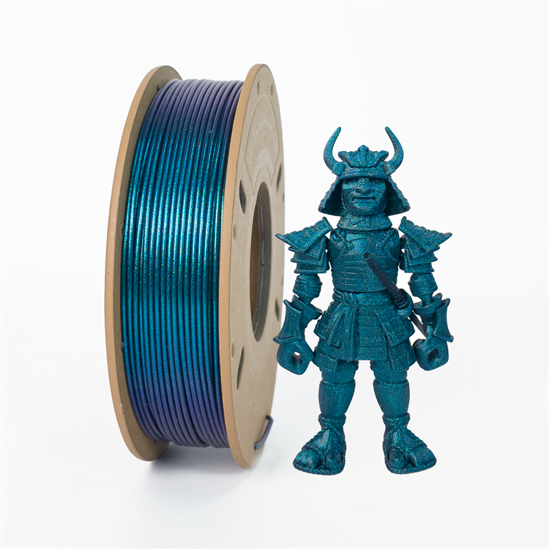 Pla sihirli renk değiştirme ipek filament 1.75mm