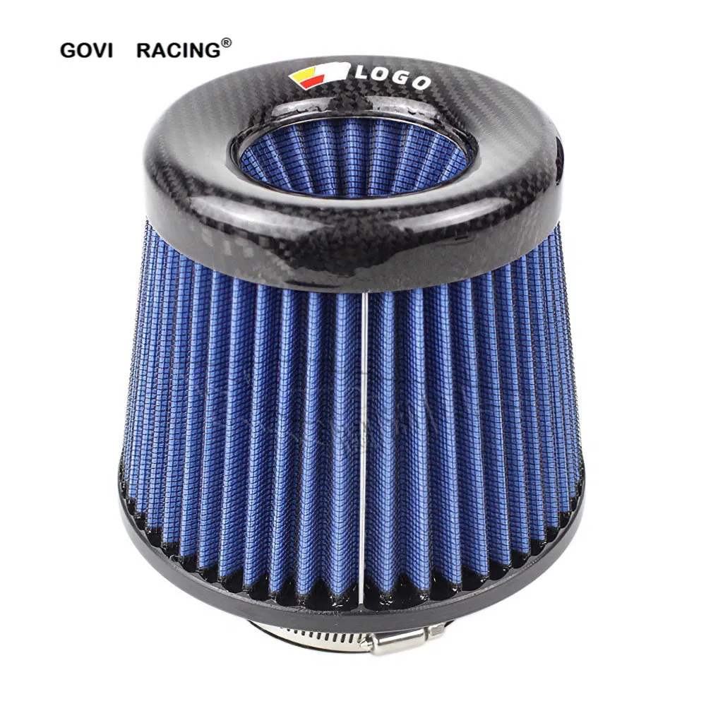 Filtro aria automatica per auto da auto 3in tubo di aspirazione del filtro universale