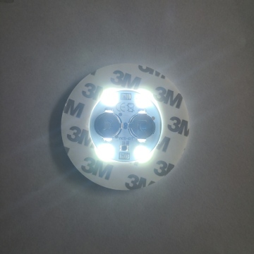 PT-1220 LED Coaster and Bottle Sticker - Flashing Light with 3M Supplier
