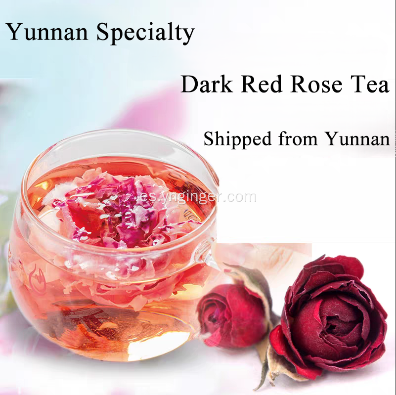 Rosa de borde dorado comestible premium comestible OEM ODM