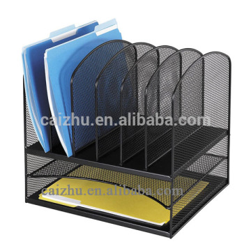 2016 Black Wire Office 2 tier Mesh Desk Organizer