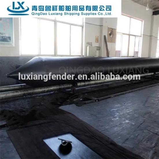 LUXIANG brand inflatable marine air-filled rubber airbag for boat