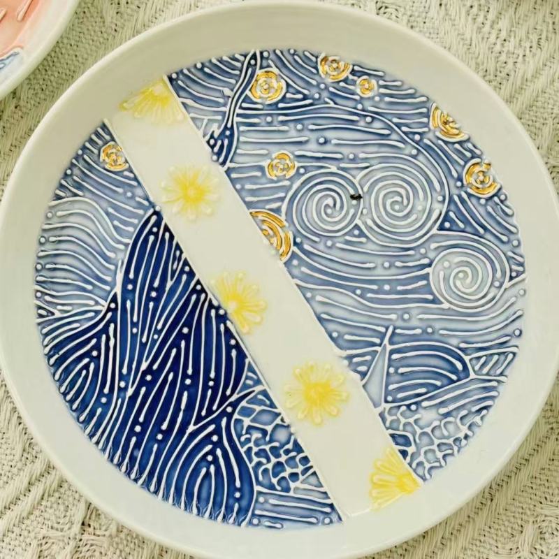 Starry Night Collection Designer Plates