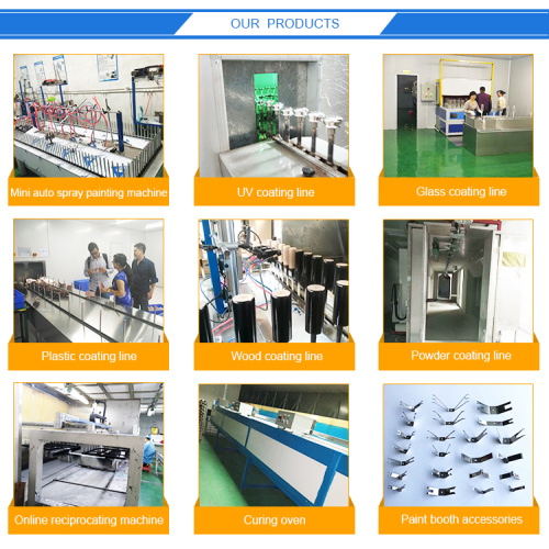 powder spraying equipment automatic  coating line
