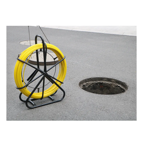 cable duct rodder cable pulling fiberglass conduit duct rodder 100m price Manufactory