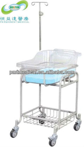 Steel Baby Bassinet/Removable hospital baby cot