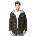 Herren schwere Flanellhemdjacke