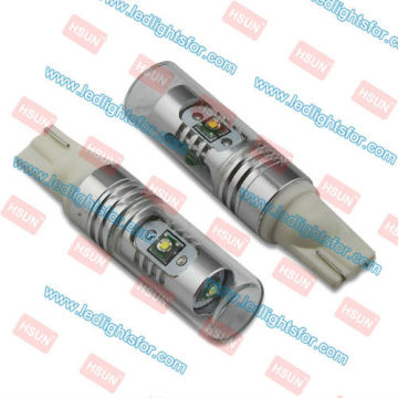 Wedge Bulb W5W Auto Lamps 20W 5 high power chips of LED T10 Car Light