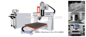 Good performance!! 5 axis cnc router kit