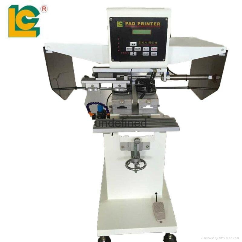 2 color T-shirt tagless pad printing machine