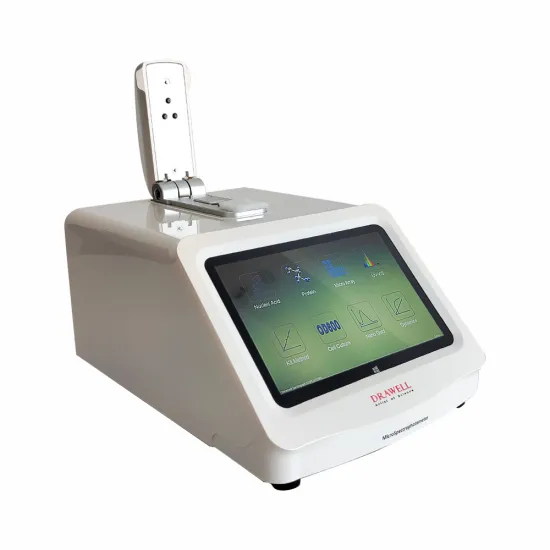 Drawell Micro Spectrometer DW-K5500Plus for DNA and RNA Measurement (1~2uL Micro Volume)