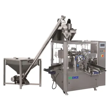 Rotary Packing Premade Pouch Powder Filling Sealing Machine