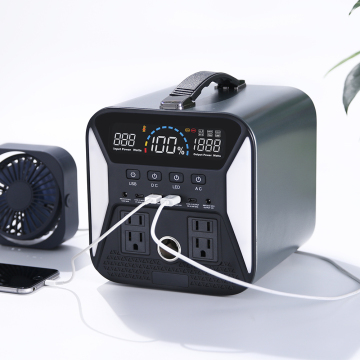 High Capacity Solar Battery Power Bank: 300w to 1000w Portable Power Station for Outdoor Camping