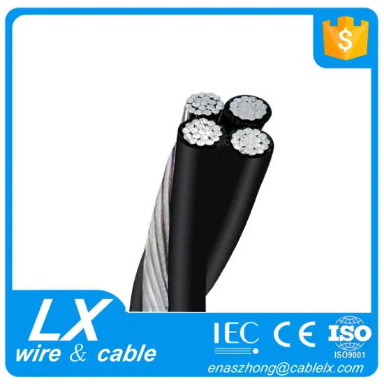 Hot solid Middle voltage aerial cable transmission power cable