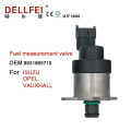 Válvula de medición de combustible diesel de alta calidad ISUZU 8931865710