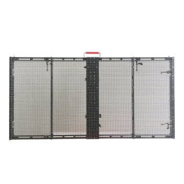 Power consumption light weight transparent window led screen