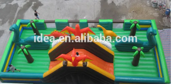 Empire giant inflatable city, outdoor inflatable playground fn044