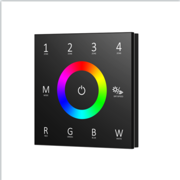 Skydance T14: 4 ζώνη τοίχο LED Touch Panel DMX 512 Master Dimmer Switch