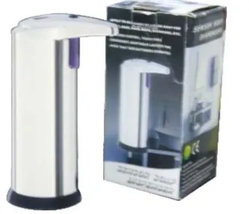NEW Creative Infrared Touchless Stainless Steel Sensor Liquid Soap Dispenser for kitchen bathroom HOME approved by CE ROHS