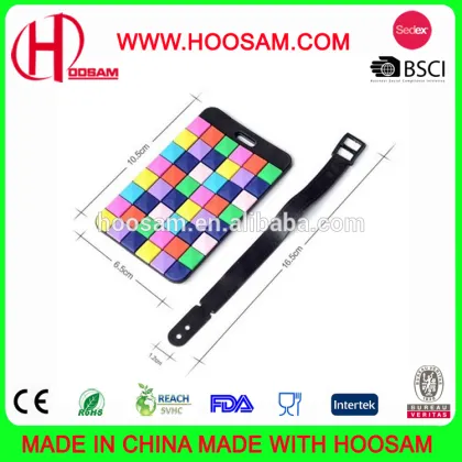 Hot Sale OEM luggage tag/custom luggage tag/PVC luggage tag