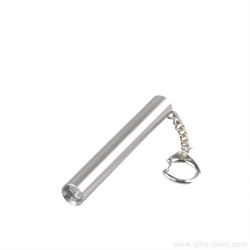 Stainless Steel Small Flashlight