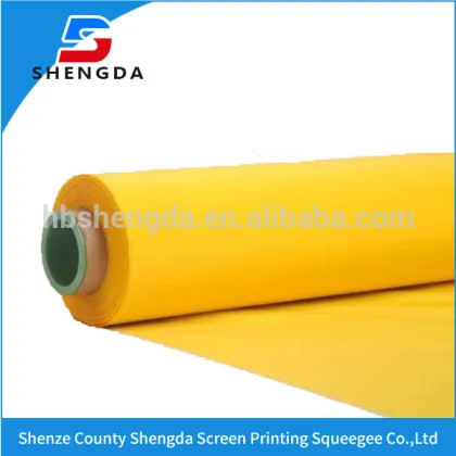 Shengda screen printing mesh made in china(yellow and white mesh 6T-165T)
