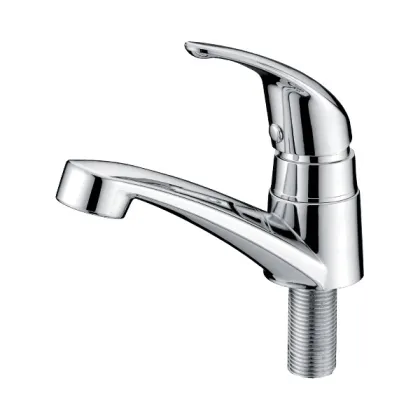 Long Mouth Single Handle Bathroom Basin Faucet