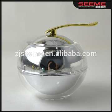 Unusual cute cosmetic cream jar acrylic apple jar 50g 30g
