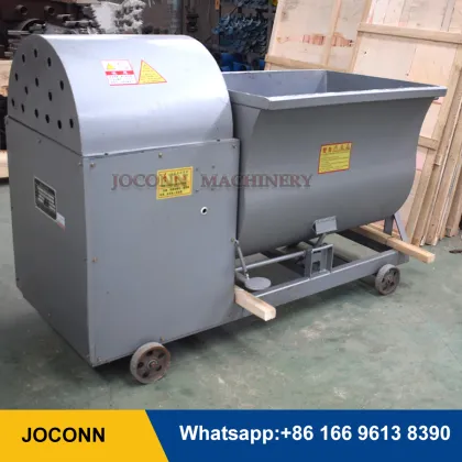 Professional Mushroom Compost Mixing Machine: Ribbon Substrate Mixer for Compost Making