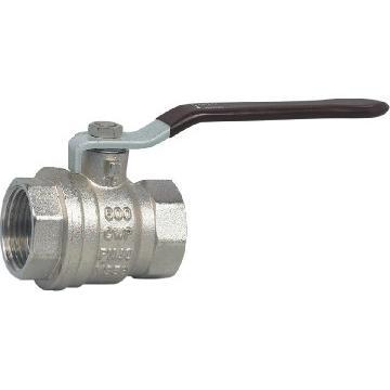 Brass ball valve with nickle plated