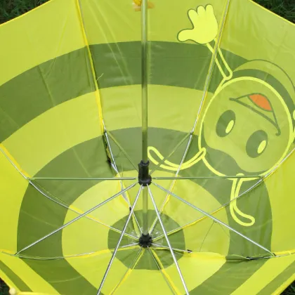 Bee cartoon children umbrella with whistle