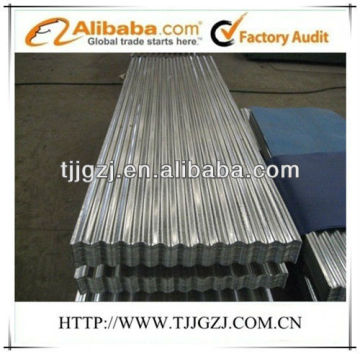 zinc corrugated roofing tile