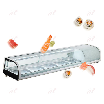 Electric Best Commercial Counter Top Refrigerated Sushi Display Cooler