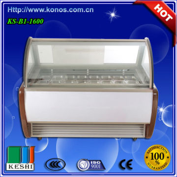 High quality ice cream display cabinet/ display case/ ice cream cabinet with CE for sale