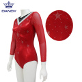 Seneste konkurrence Rhinestone gymnastik leotards