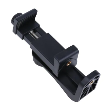 360 Degree Rotatable Mobile Phone Clamp for Tripod