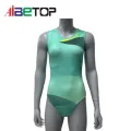Larafáticos de spandex de ginástica juvenil personalizados