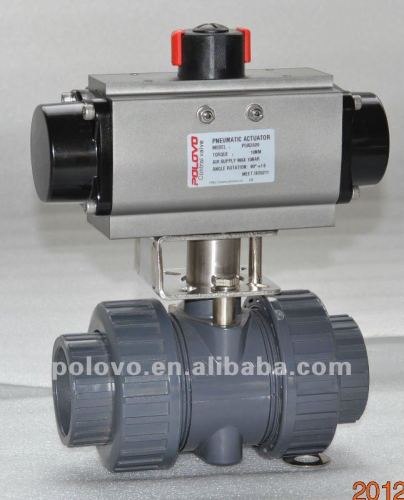 Pneumatic pvc plastic min float valve