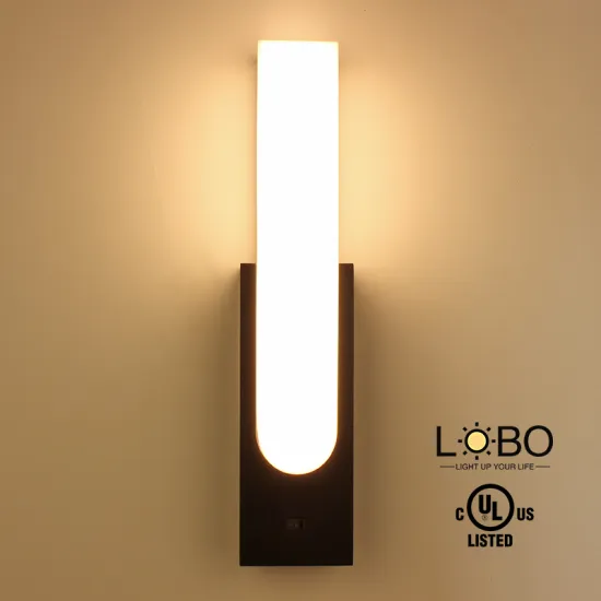 Hampton New Hotel Wall Lamp Acrylic Sconce for Suite Room Bedside LED Wall Light with Switch