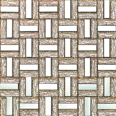 Aluminium Mix Netpatronen Glass Mosaic