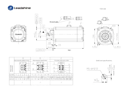 Double Power Input Leadshine Ethercat Servo Controller with 400W Leadshine L8 Servo Motor