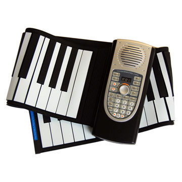 49-Standard Keys, Multifunctional, Hand Roll Silicone Keyboard, Portable Piano