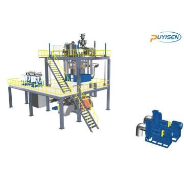 Slit polyester spunbond non-woven fabric production line