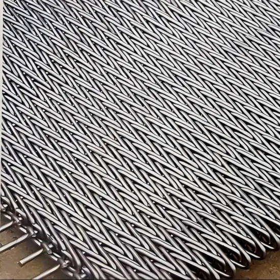 Compound Balanced Weave Belt