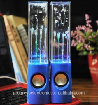 2 (2.0) Channels and Computer,Home Theatre,Mobile Phone,Portable Audio Player Use water dancing speakers
