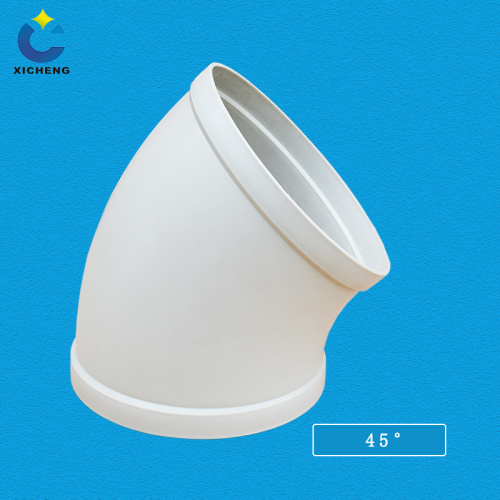 Anti-corrosion polypropylene  pp pipe elbow